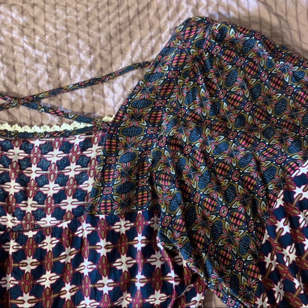 Multi Pattern Dress - Picture 5 of 10